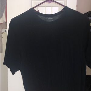 calvin klein black tee
